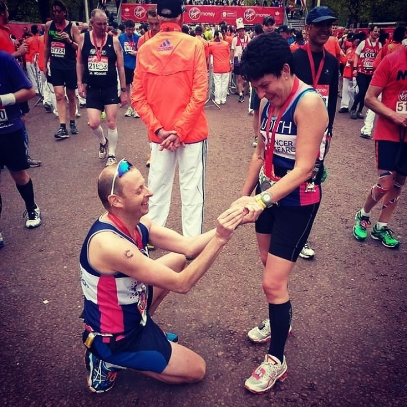 Other image for Running couple returning to London for marathon effort